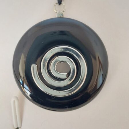 TOURMALINE NOIRE pendentif donut