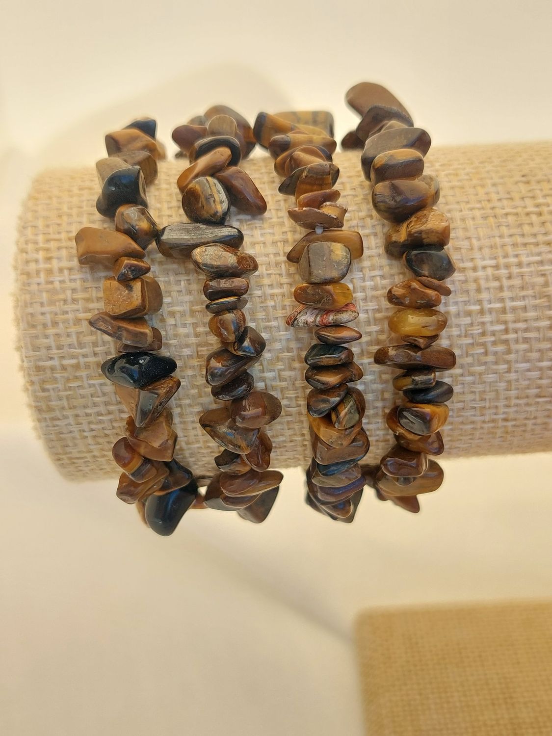 Bracelet baroque en Œil de Tigre