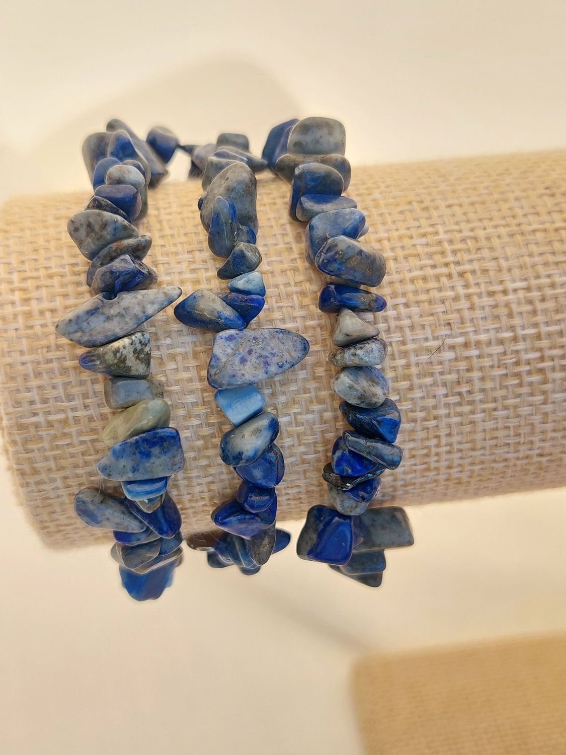 Bracelet baroque en Sodalite