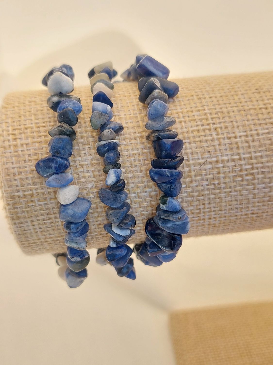 Bracelet baroque en Lapis Lazuli