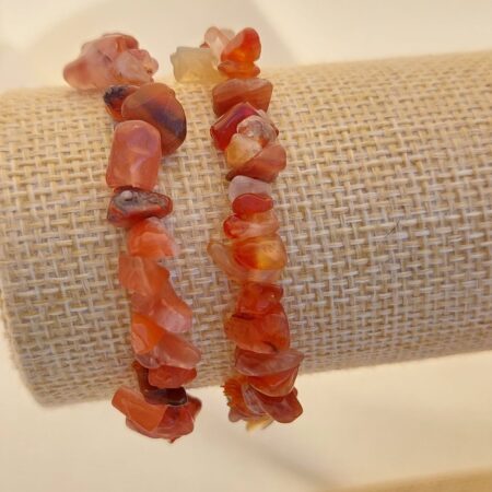 Bracelet baroque en Cornaline