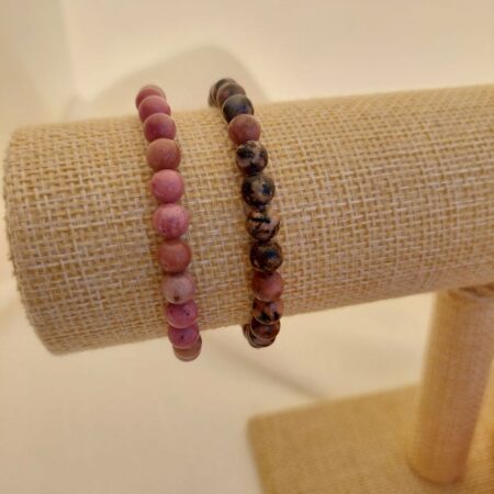 RHODONITE bracelet 6.5 mm