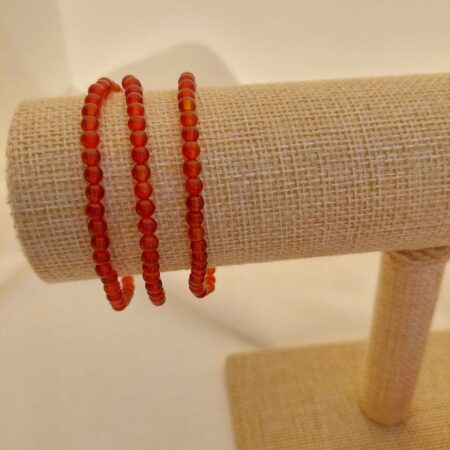 CORNALINE bracelet 4 mm