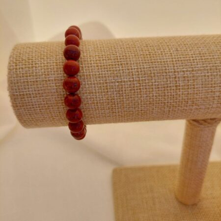 JASPE ROUGE bracelet 8 mm