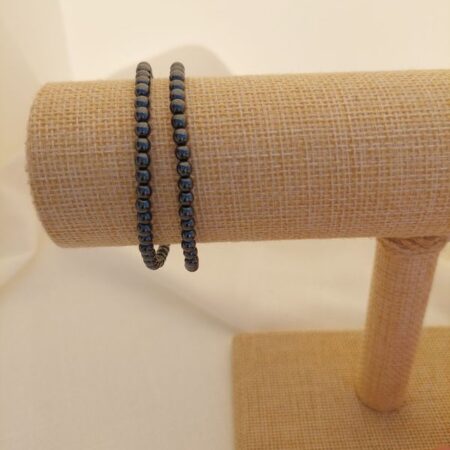 HEMATITE bracelet 4 mm