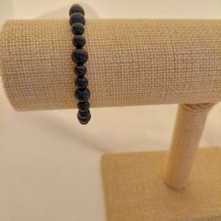 OBSIDIENNE OEIL CELESTE bracelet 6-8 mm