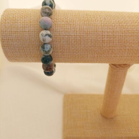 AGATE MOUSSE bracelet 10 mm