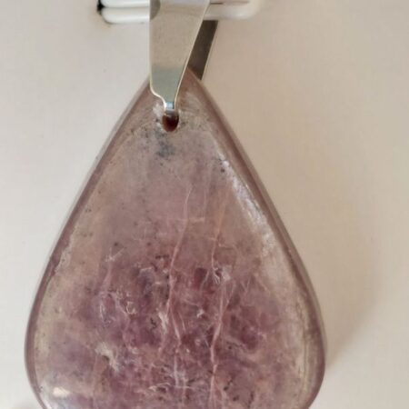 LEPIDOLITE pendentif goutte